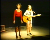 Foto von der Aufführung von "Vinegar Tom" in Rheindahlen, Juli 1992